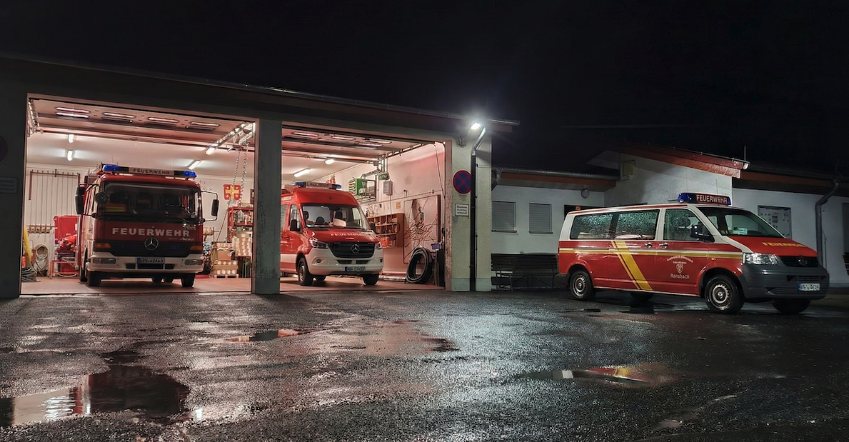 Das Feuerwehrhaus Ransbach am Sportzentrum 2