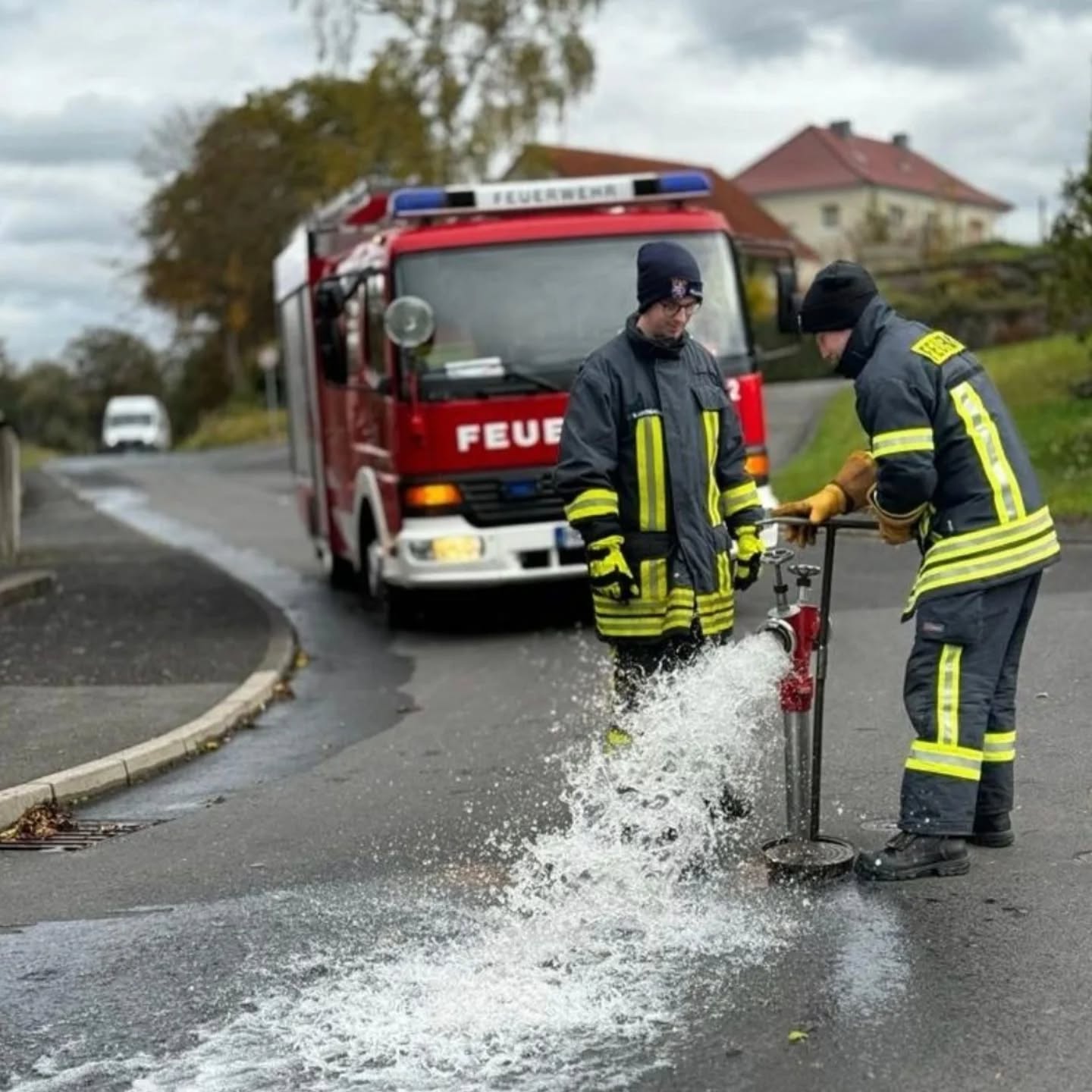 Hydrant für die Löschwasserversorgung